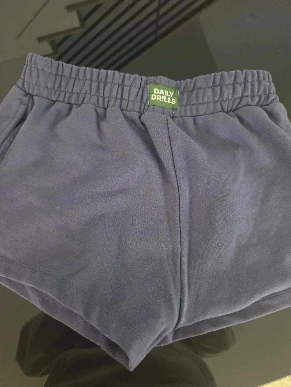 NWT Parke Boardwalk Varsity Mockneck- L/XL & Daily Drills Navy Super Shorts M/L